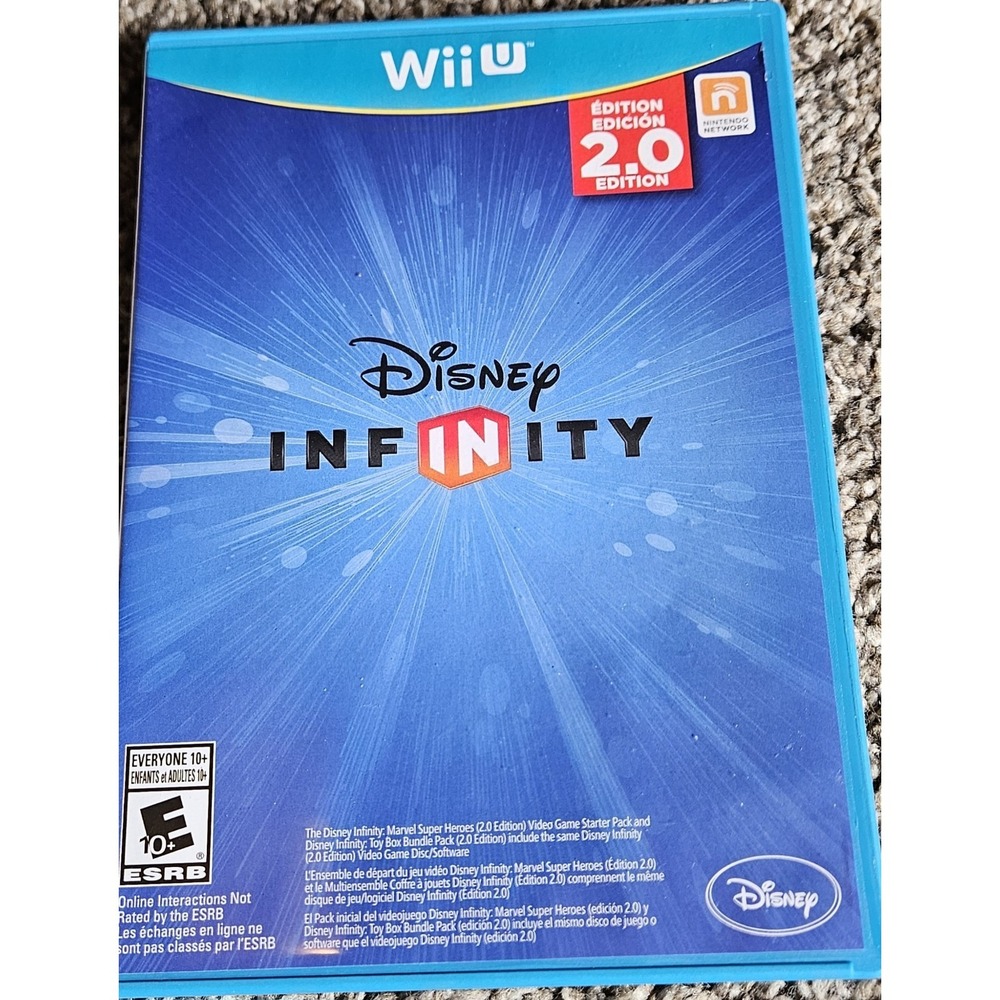 Disney Infinity -- 2.0 Edition (Nintendo Wii U, 2014) Complete with Manual‎